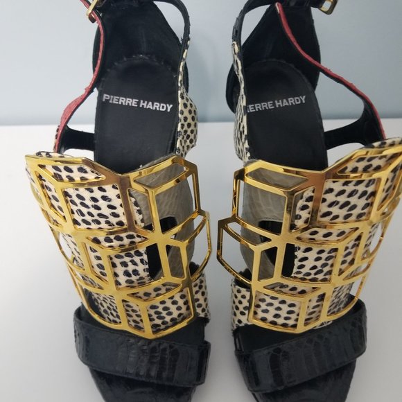 Pierre Hardy Leather Heeled sandals - Picture 1 of 3